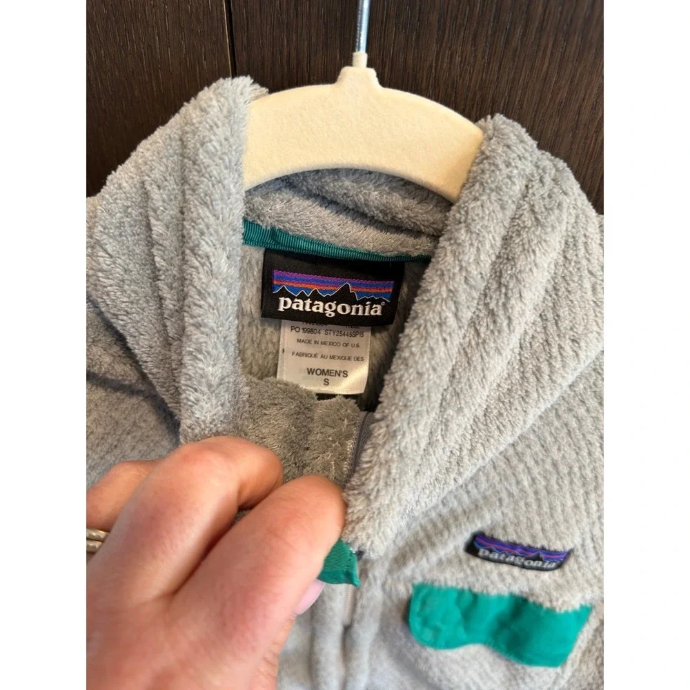 Patagonia Re-Tool Fleece Vest‎ Women's Size Small Sleeveless Full Zip Gray small